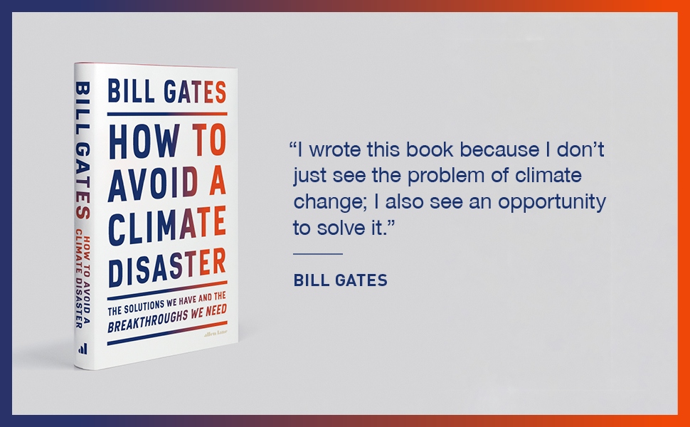 bill gates book how to avoid a climate disaster